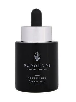 Facial oil bottle