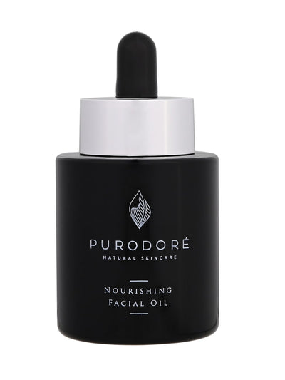 Facial oil bottle